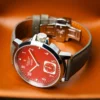 Münchner Small Seconds Watch - Championship Crimson - Image 3