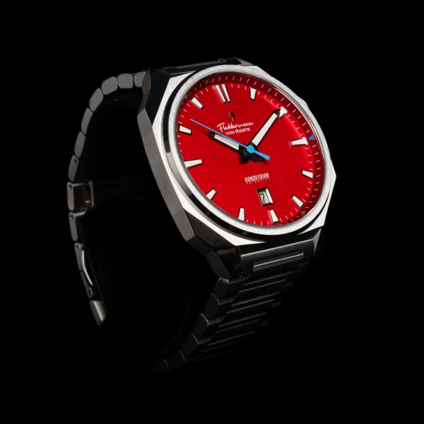 Hoosier Heritage Hanoverian Limited Edition Sport Watch - Cardinal Red & Cornflower Blue - Image 4