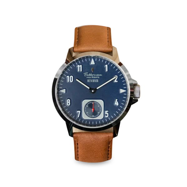 Münchner Small Seconds Watch - Victory Blue