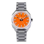 Hanoverian automatic sport watch, Southland Orange dial, assembled in Indiana